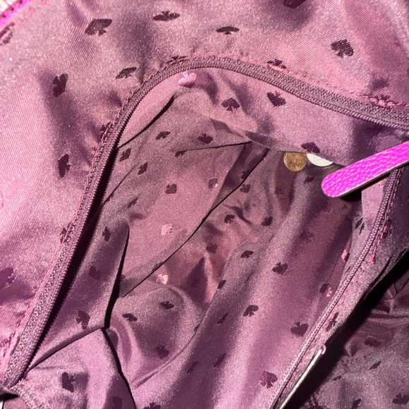 Medium Fuschia Pebbled Leather Kate Spade - Picture 6 of 7